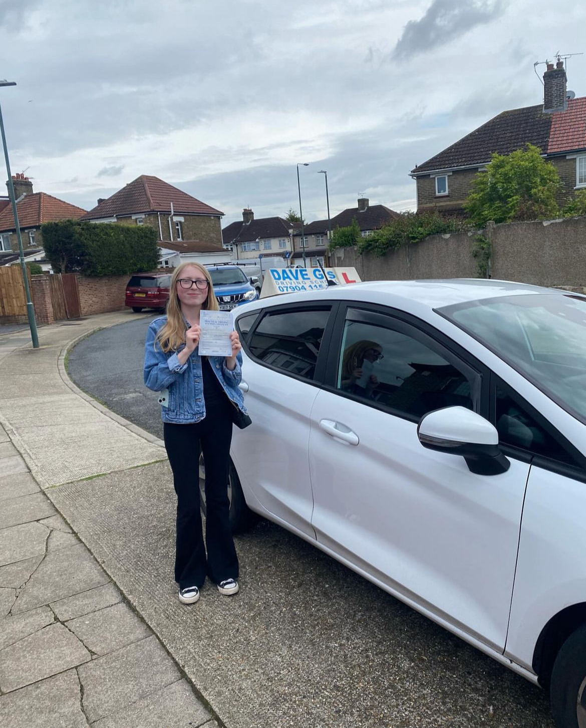 Chloe - Successful Student at Dave G's Driving School